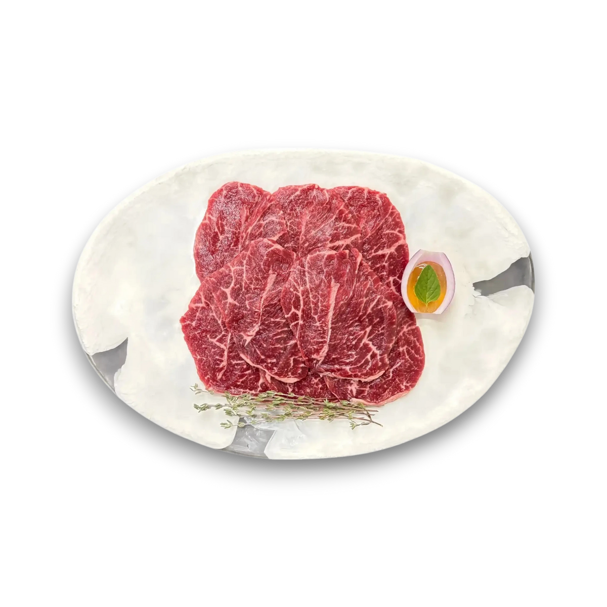 Thin Sliced Grain Fed Chuck Tender - Peter Augustus Craft Butcher