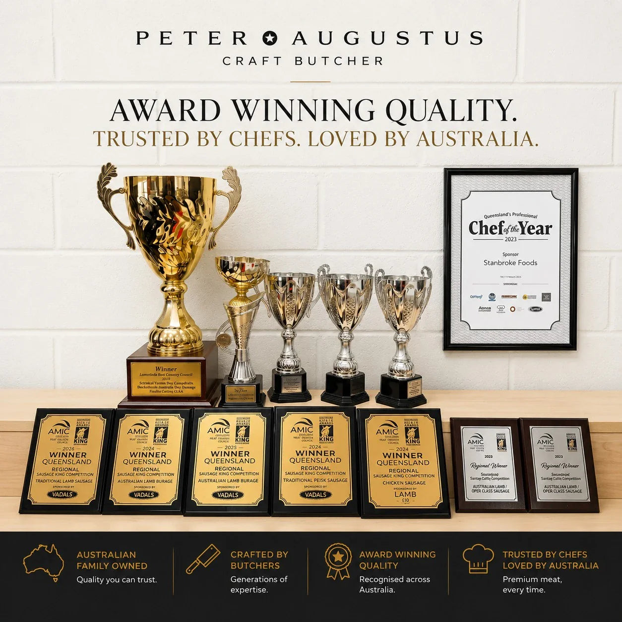 Award-Winning Beef at Peter Augustus Craft Butcher
