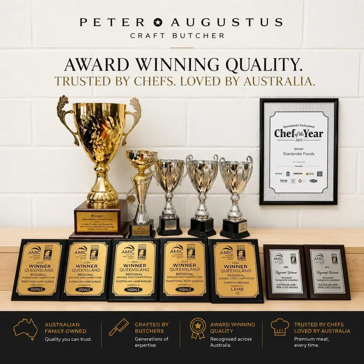 Award-Winning Beef at Peter Augustus Craft Butcher