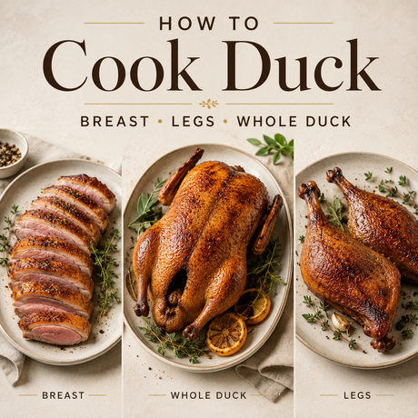 How to Cook Duck: Breast, Legs & Whole Duck