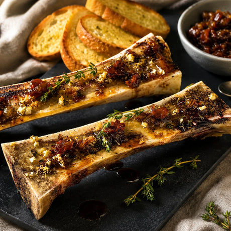 Cooking Roasted bone marrow