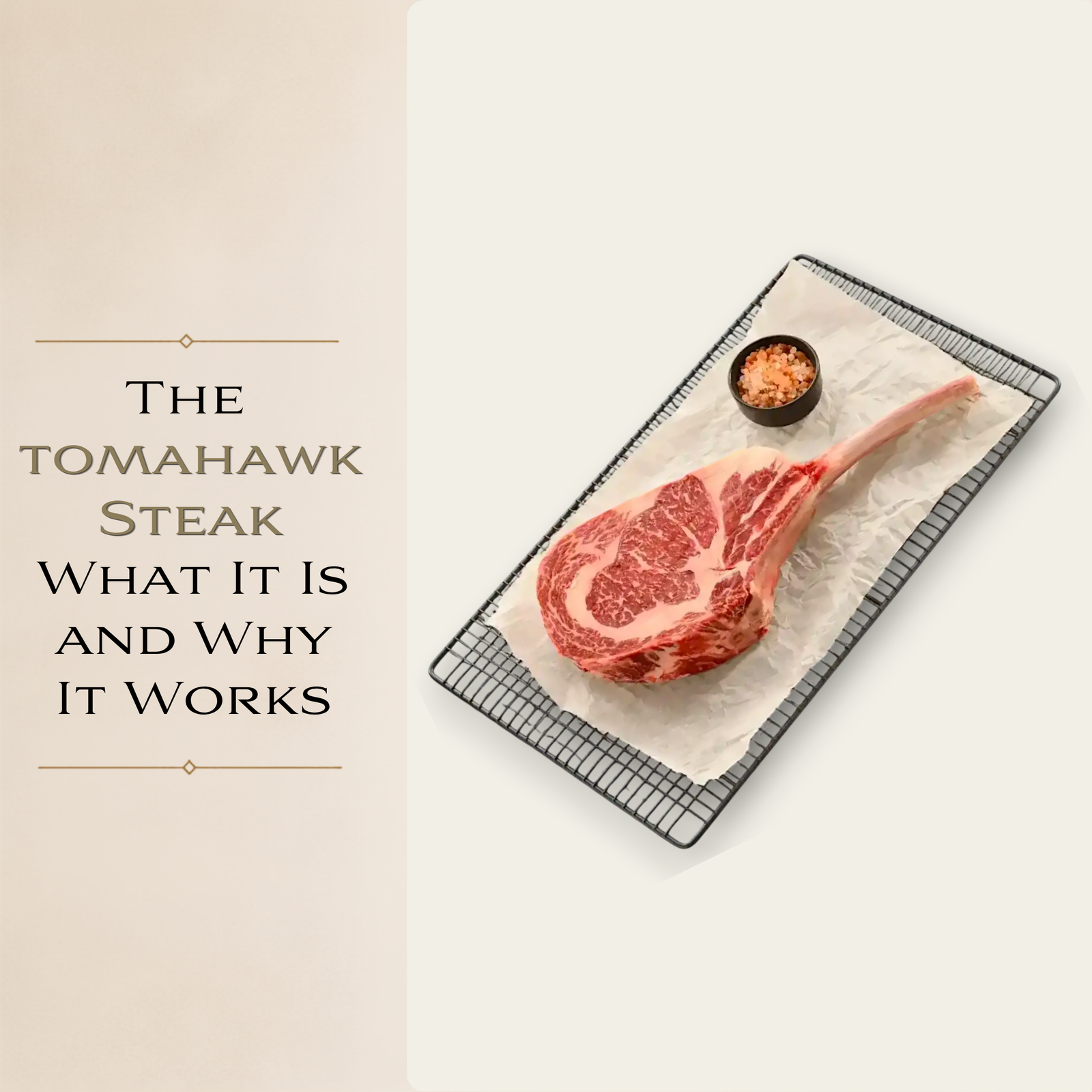 The Tomahawk Steak: What It Is and Why It Works