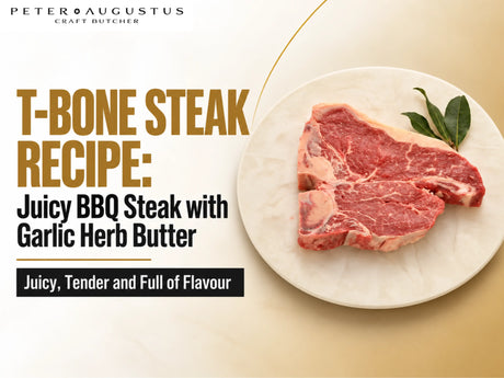 T-Bone Steak Recipe: Juicy BBQ Steak with Garlic Herb Butter