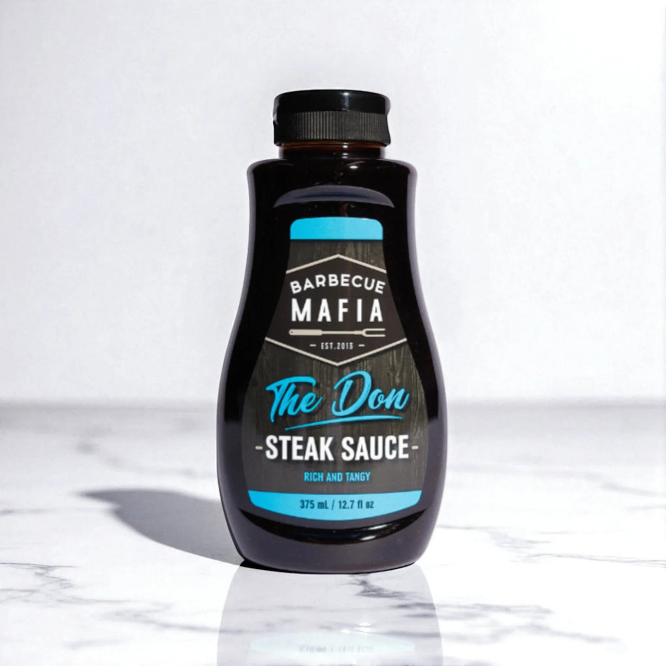 Barbecue Mafia The Don steak sauce bottle, rich and tangy, 375ml, premium Australian beef condiment