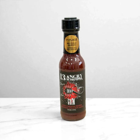 13 Angry Scorpions - GRIM Louisiana Style Hot Sauce - Peter Augustus Craft Butcher