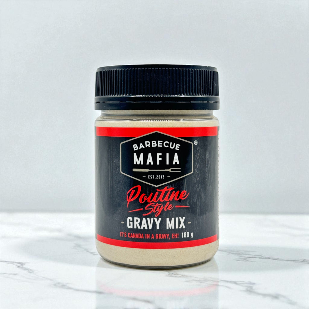 Barbecue Mafia Poutine Gravy Mix - It&#39;s Canada in a Gravy 180g