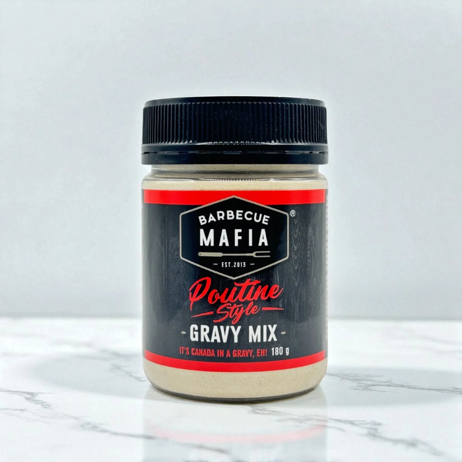 Barbecue Mafia Poutine Gravy Mix - It's Canada in a Gravy 180g - Peter Augustus Craft Butcher