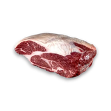 Fresh marbled beef cut with rich red meat and white fat, ideal for premium steak lovers