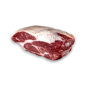 Fresh marbled beef cut with rich red meat and white fat, ideal for premium steak lovers