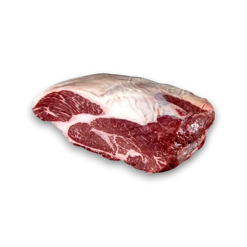Fresh marbled beef cut with rich red meat and white fat, ideal for premium steak lovers