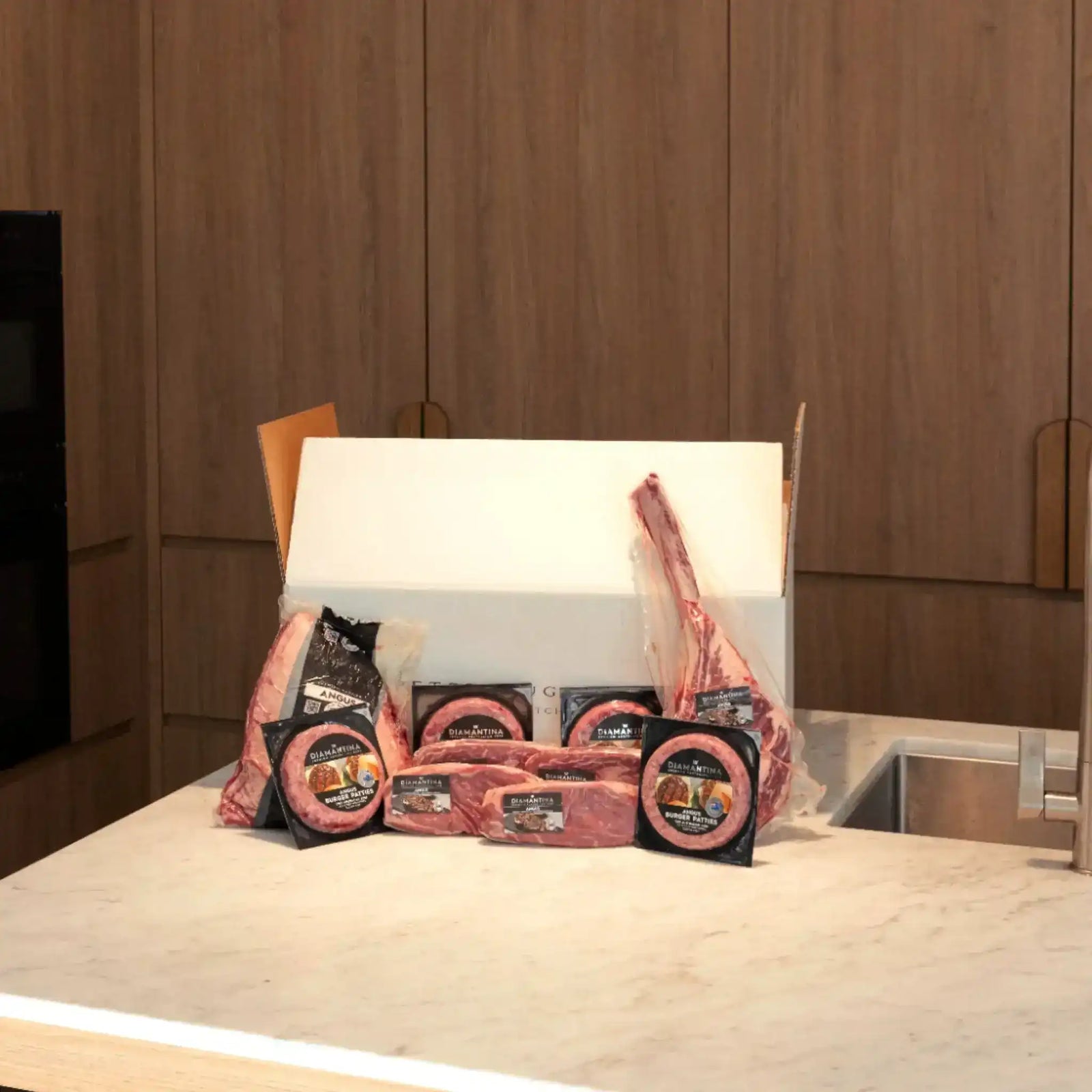 Peter Augustus Angus Selection Box featuring premium Australian beef cuts and steaks