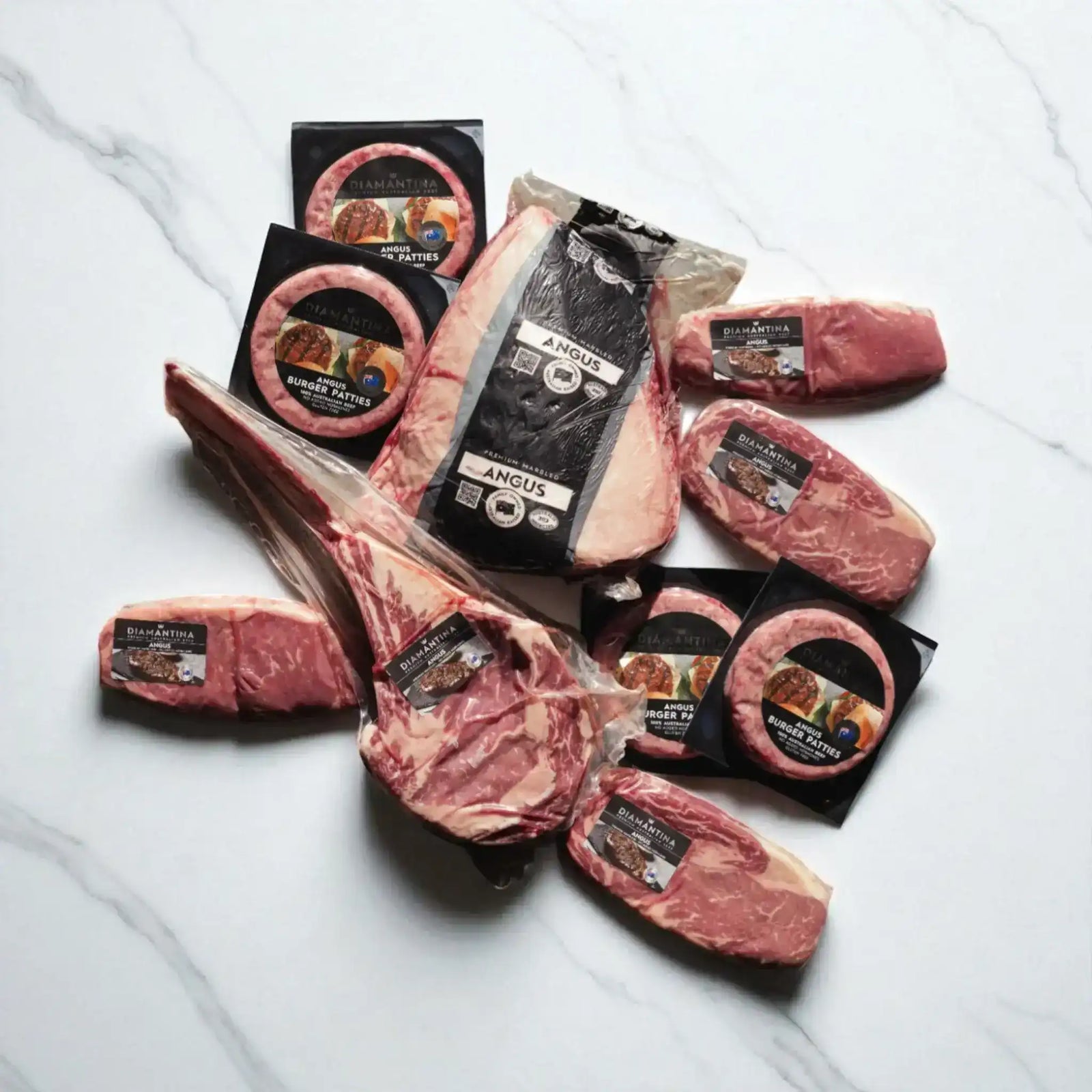 Peter Augustus Angus Selection Box featuring premium Australian beef cuts and steaks