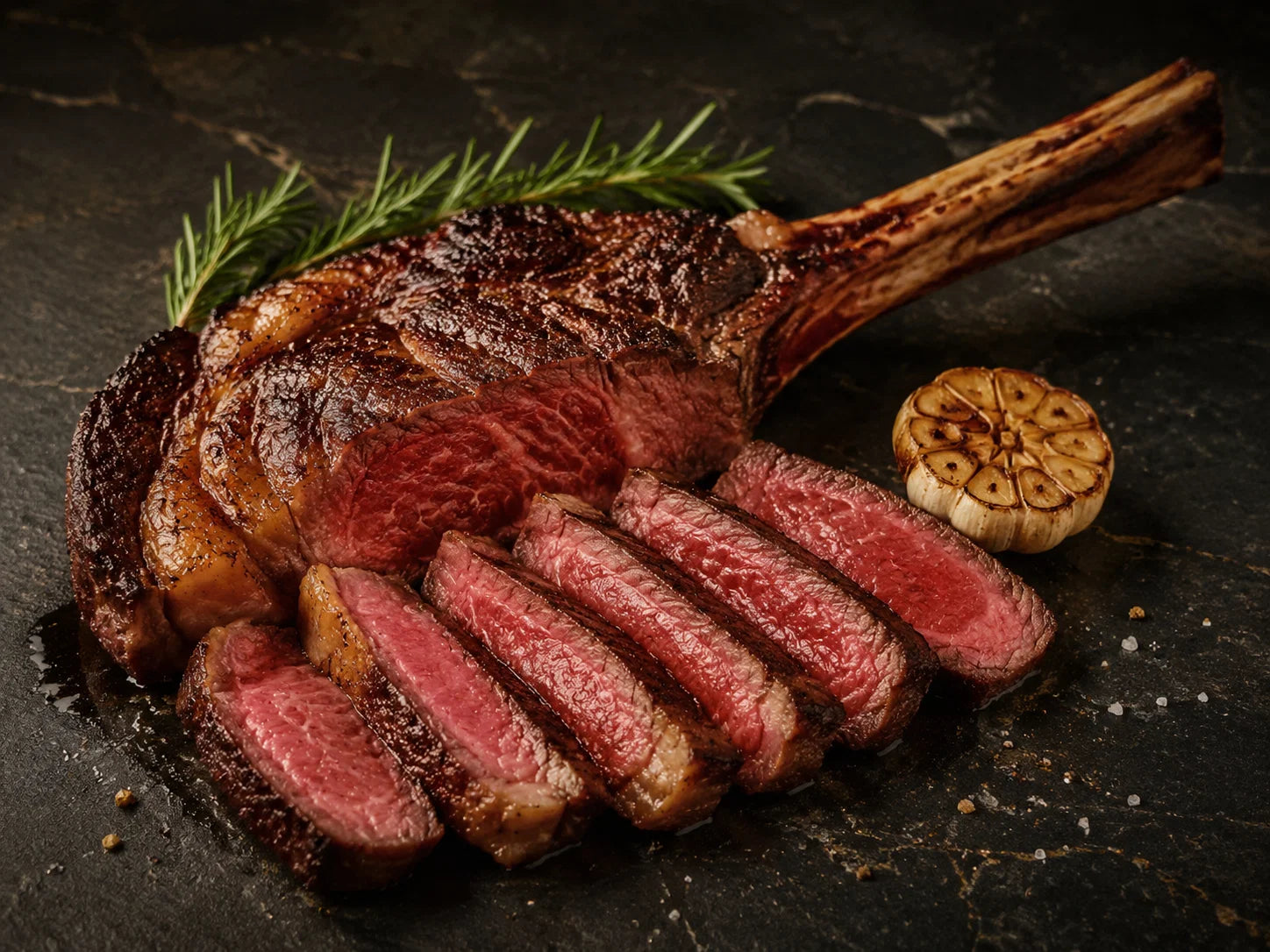 10kg Bulk Box - Pure Angus Tomahawk Rack Whole SB-2