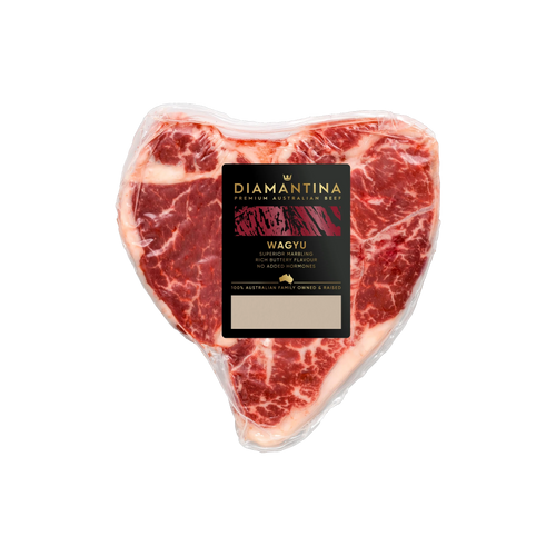 Wagyu Florentine Share Steak (T-Bone) 1kg - Peter Augustus Craft Butcher