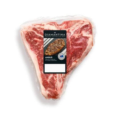 Diamantina Angus Florentine Steak (T-Bone) 500g - SB 2+