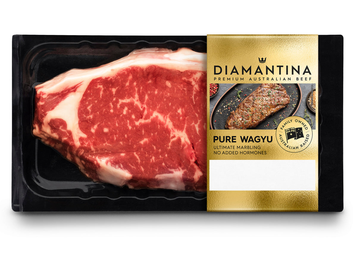 Diamantina Pure Wagyu Sirloin Steak 300g - SB 8-9