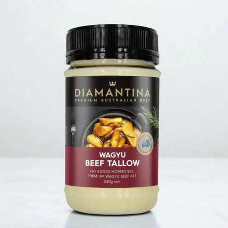 Diamantina Wagyu beef tallow jar from Peter Augustus, premium Australian beef fat