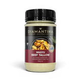 Diamantina Wagyu beef tallow, premium Australian beef fat, no added hormones, 330g jar