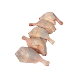 Five raw duck lega stacked