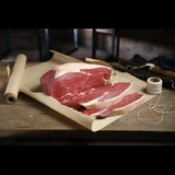 Australian rump steak cut on butcher paper, premium beef from Peter Augustus Craft Butcher