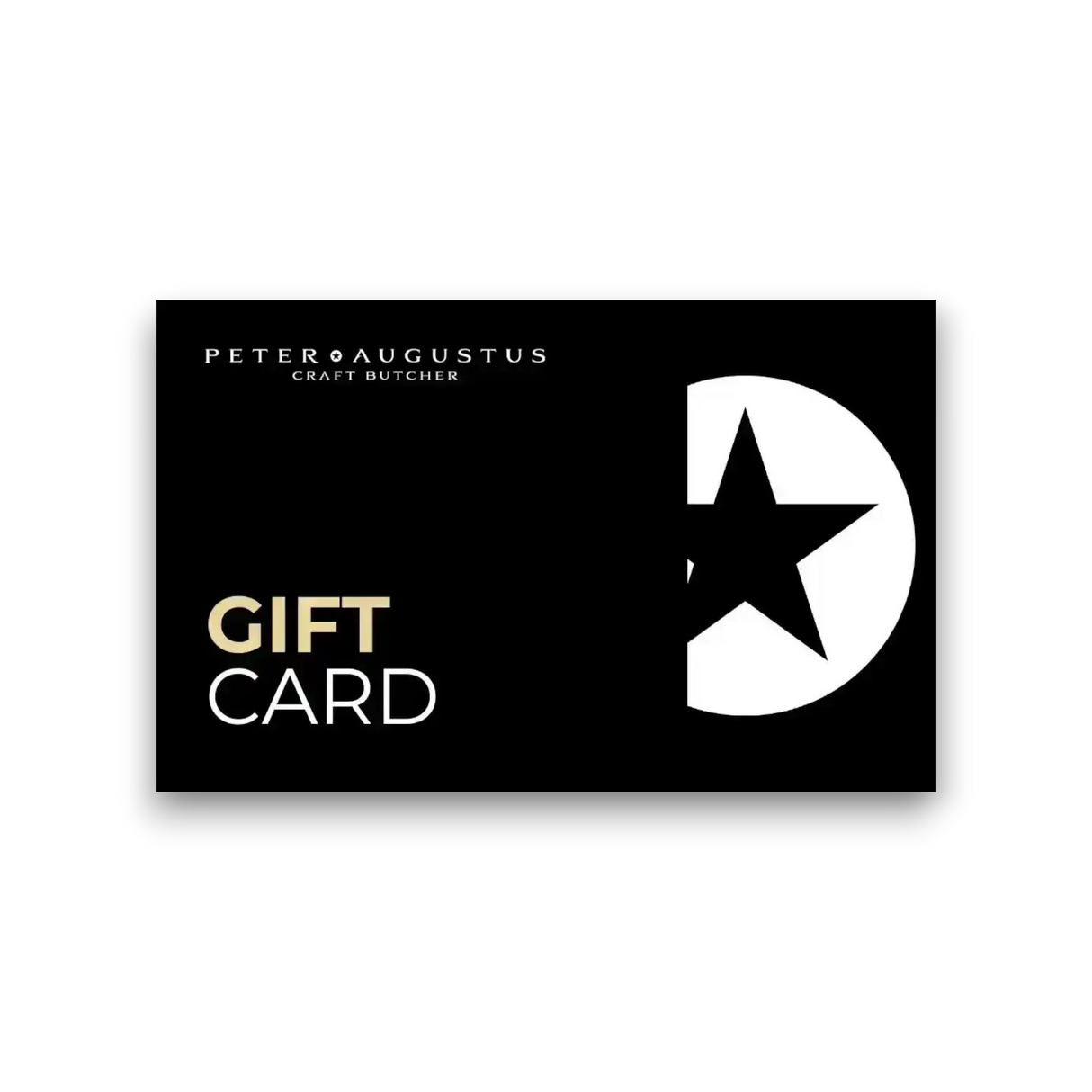 Peter Augustus Gift Cards - Peter Augustus Craft Butcher
