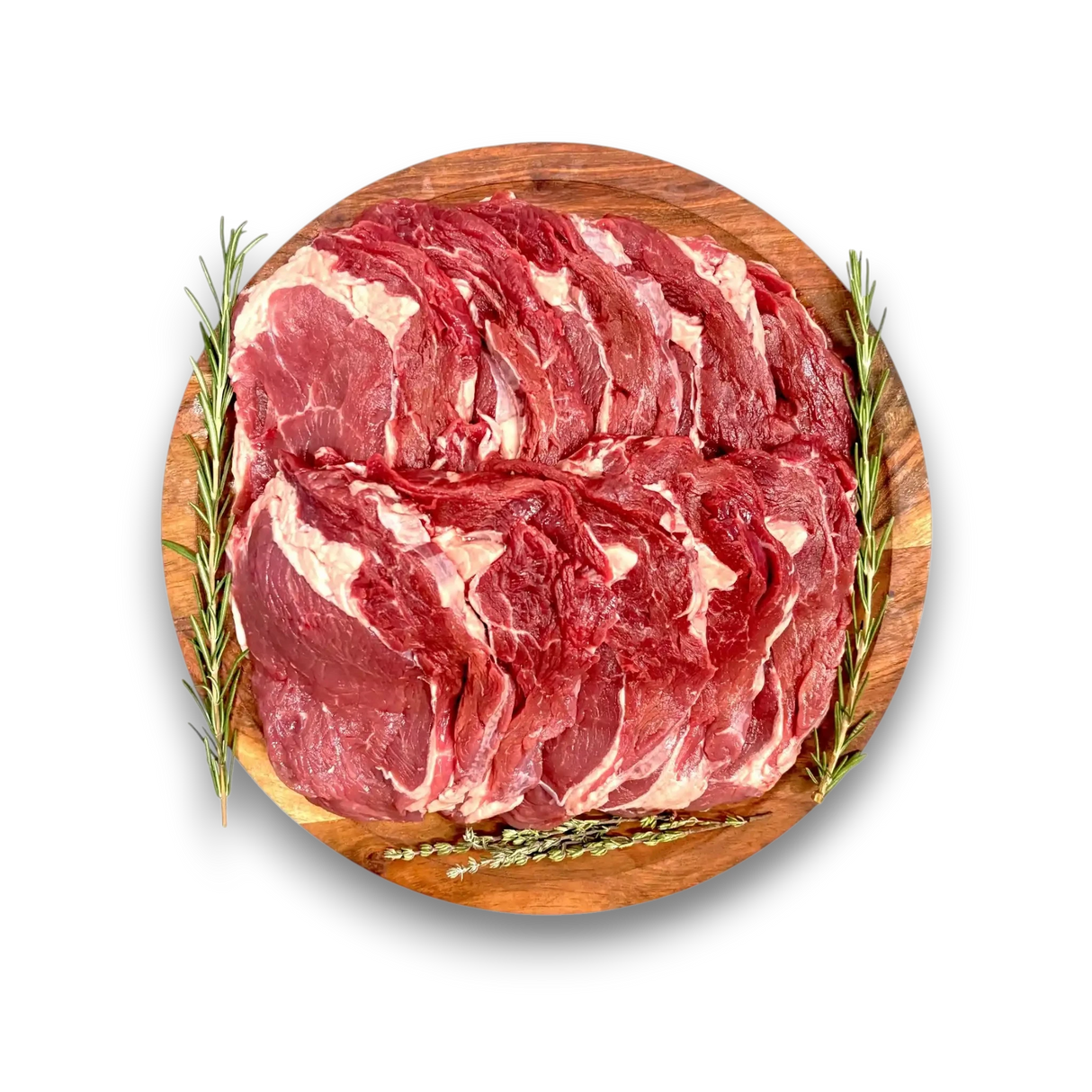 Grain Fed Rib Fillet Sizzle Steaks - 10 x 150g
