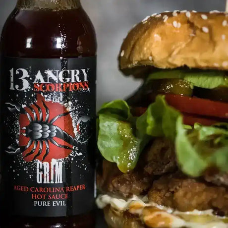 13 Angry Scorpions - GRIM Louisiana Style Hot Sauce - Peter Augustus Craft Butcher