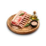Lamb Rack Cap On French Trimmed 600g - Peter Augustus Craft Butcher