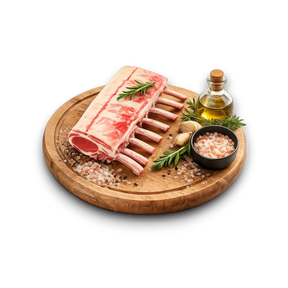 Lamb Rack Cap On French Trimmed 600g - Peter Augustus Craft Butcher