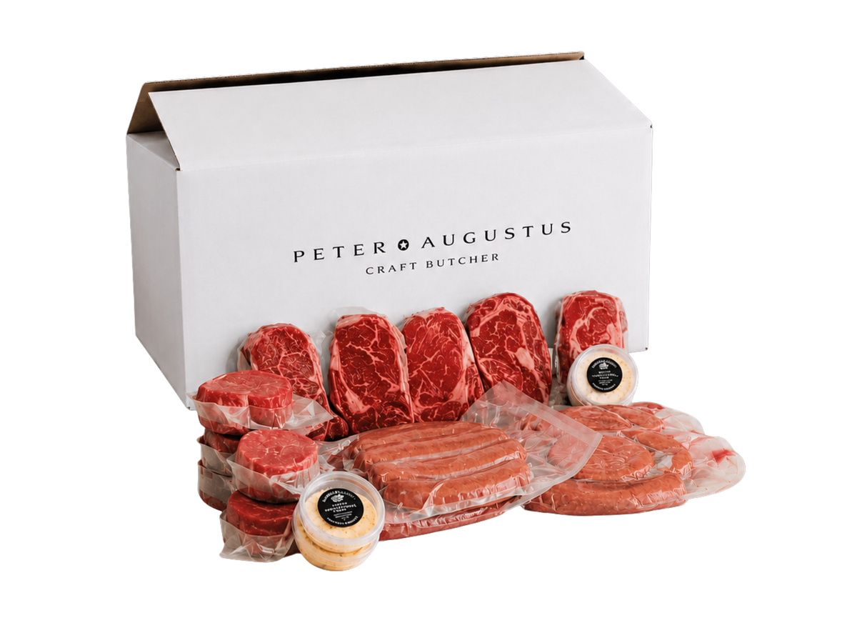 Butcher-curated meat boxes, delivered fresh to your door