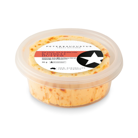 House-made Gourmet Bone Marrow & Chilli Butter 30g