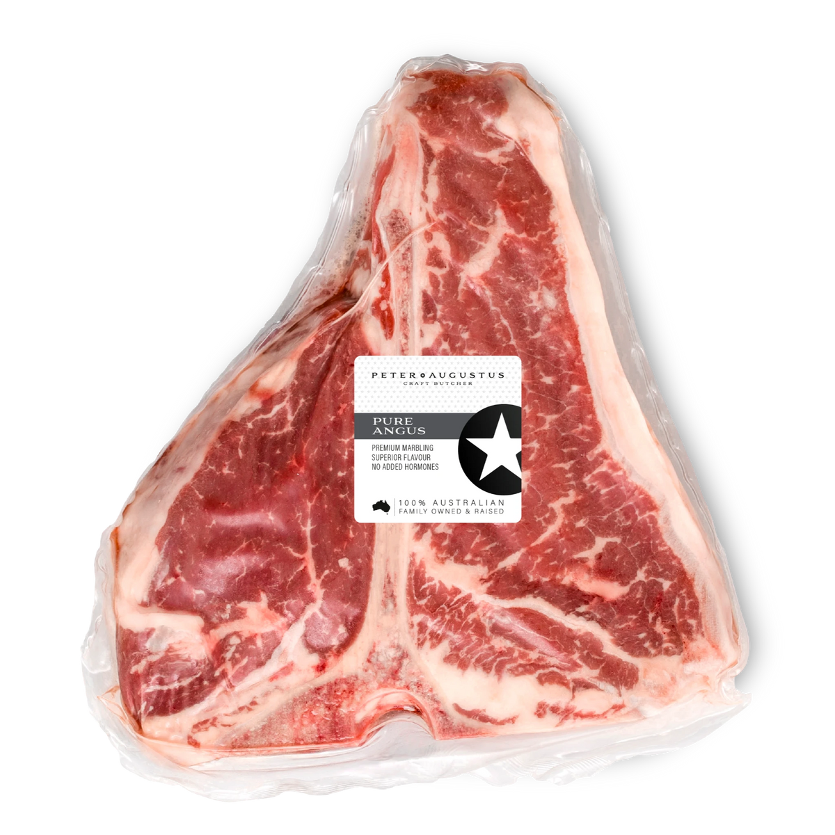 Pure Angus Florentine Steak (T-Bone) 500g - SB 2