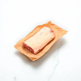 Whole Angus sirloin steak on butcher paper, showcasing premium Australian beef cut