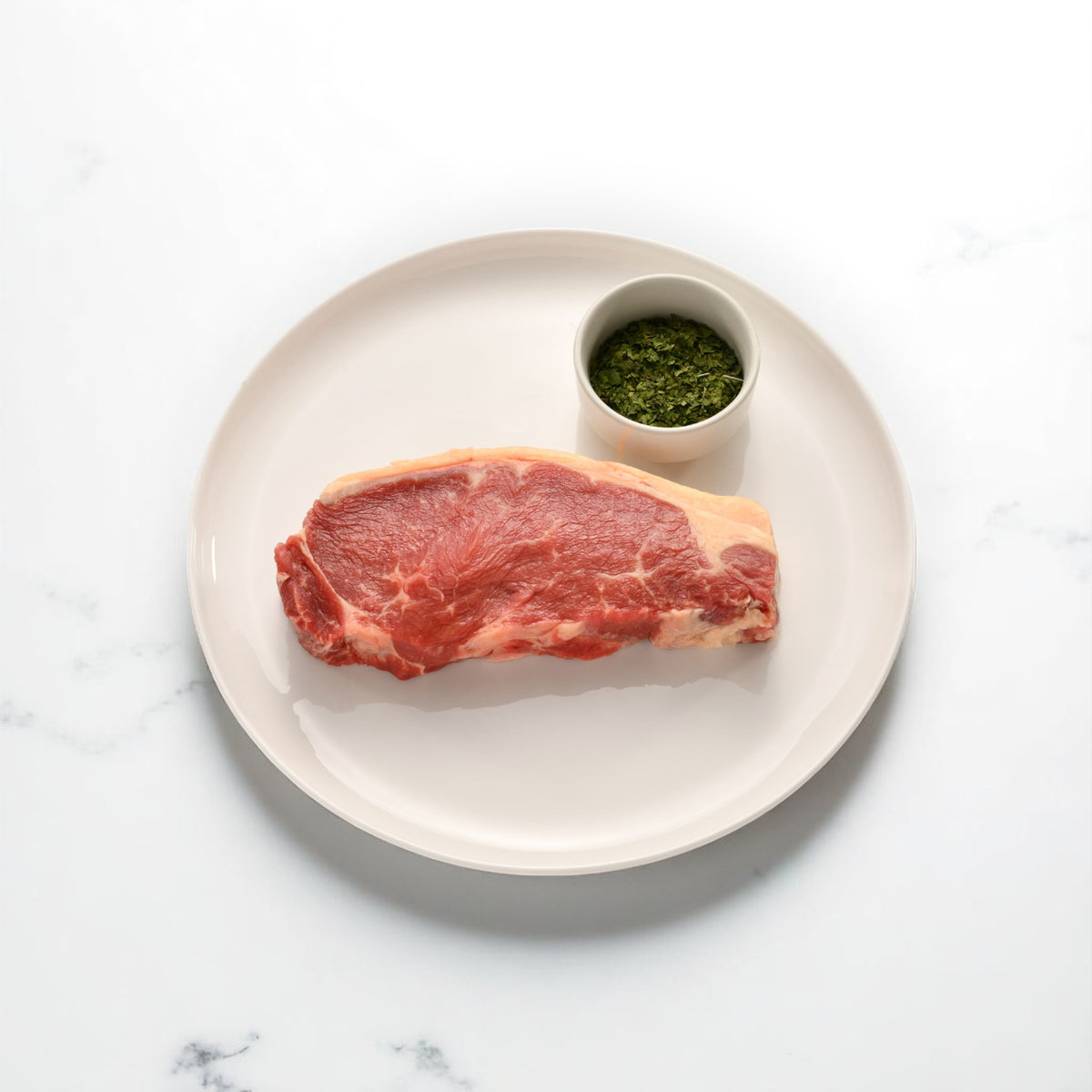 Diamantina Grass-Fed Sirloin Steak 250g – lean Australian beef steak with light marbling, perfect for grilling or searing