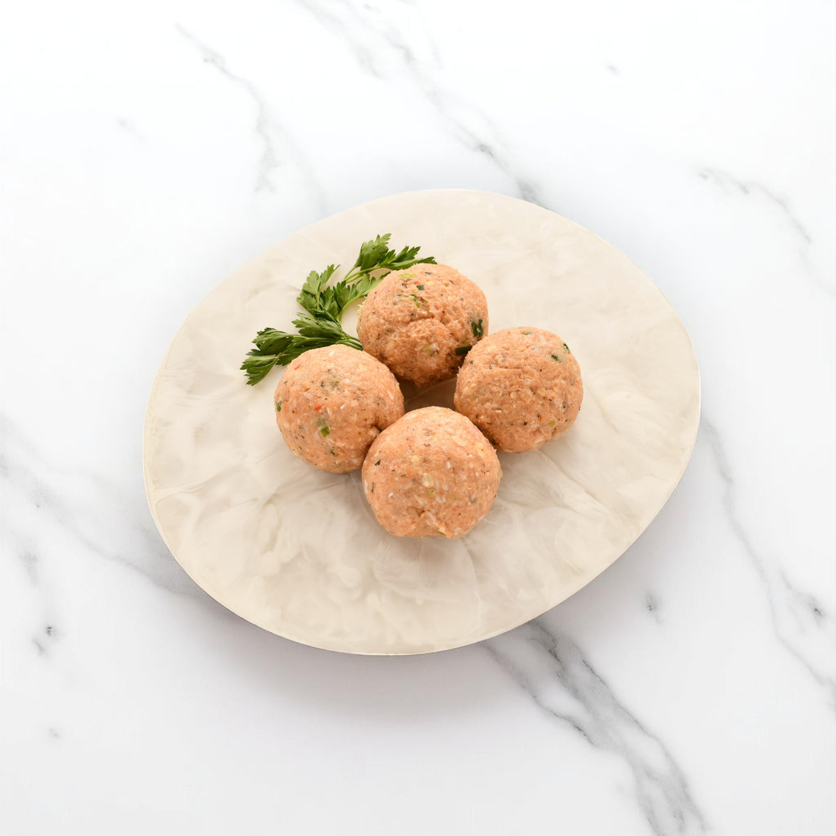 Thai-style free-range chicken burger patties with lemongrass and herbs – Peter Augustus