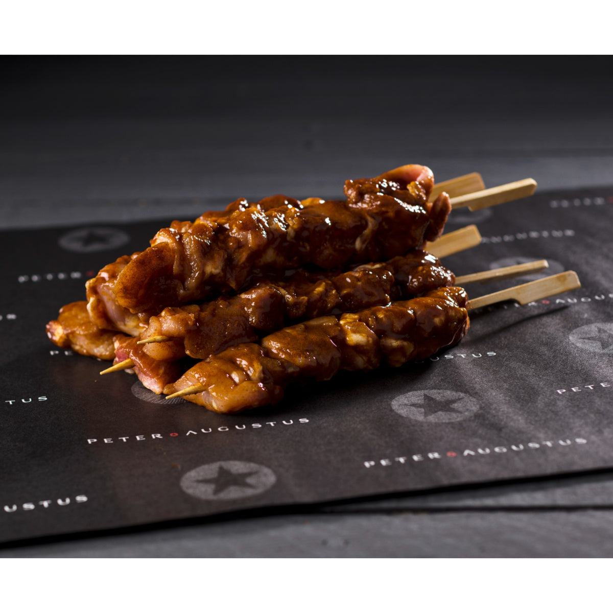 Peter Augustus Chicken Honey Soy Sticky Kebab