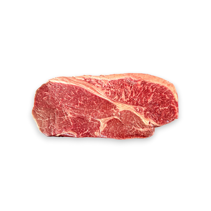Marbled wagyu steak on a transparent background