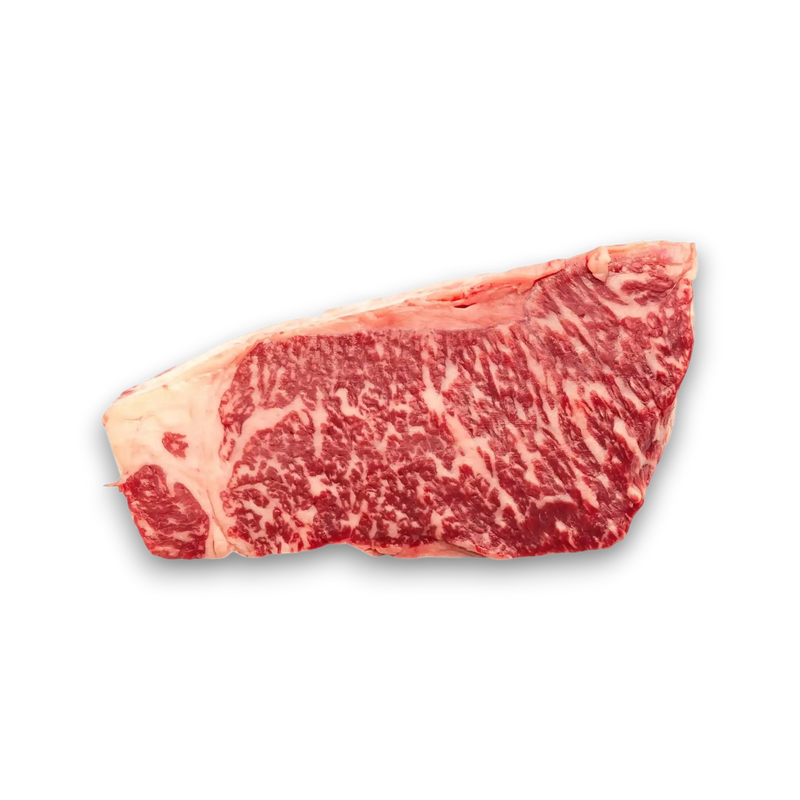 Premium Wagyu beef steak with rich marbling, fresh from Queensland stations, ideal for gourmet cooking.