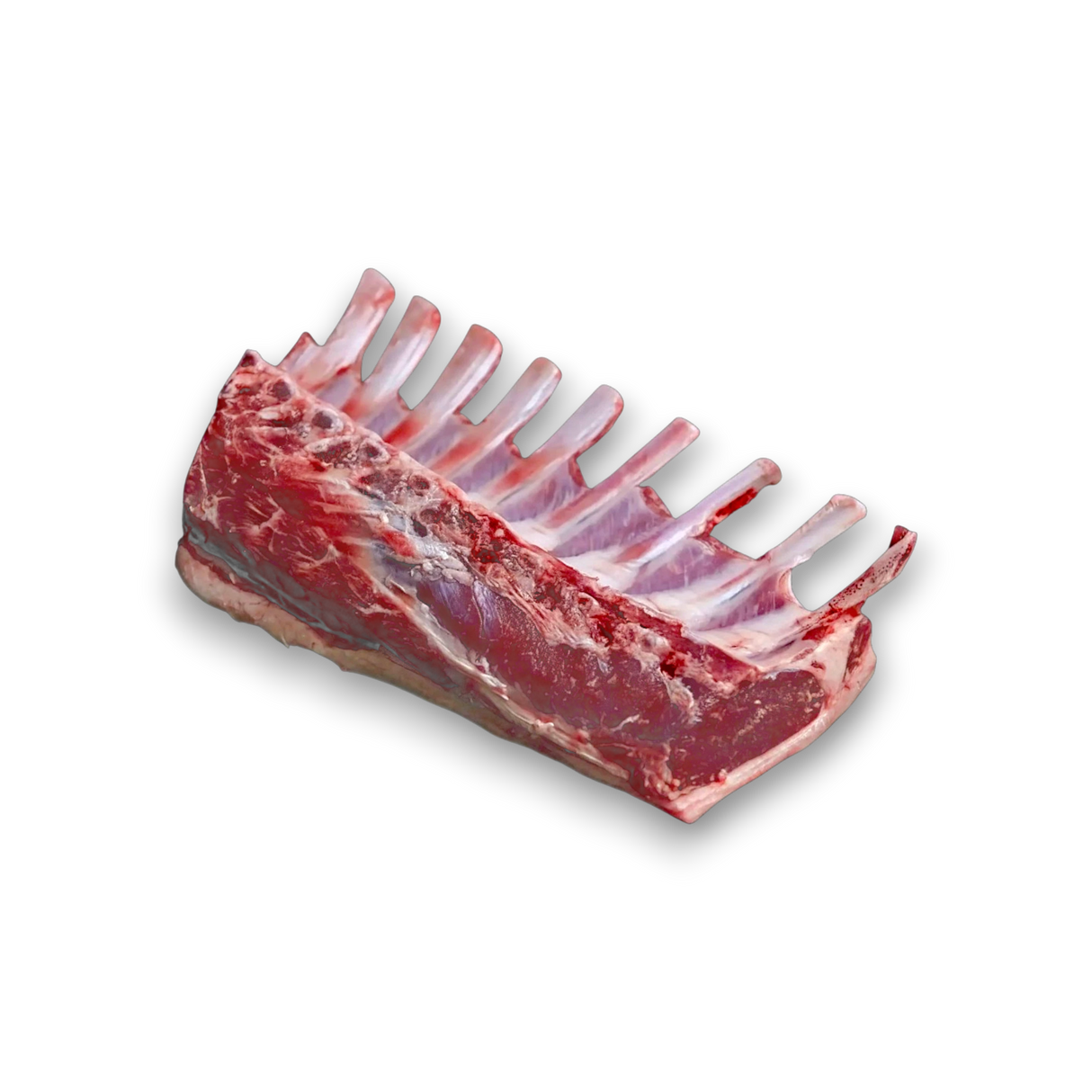 Raw lamb rack 