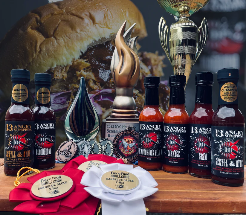 13 Angry Scorpions The Infamous Sixx Hot Sauce Pack