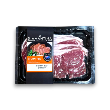 Thin Sliced Grain Fed Striploin