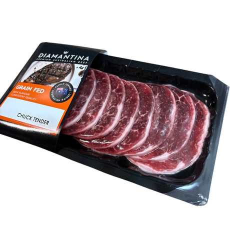 Thin Sliced Grain Fed Chuck Tender