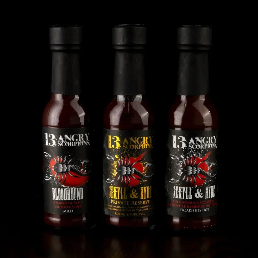 13 Angry Scorpions - Up in Smoke Barbecue Three Pack - Peter Augustus Craft Butcher