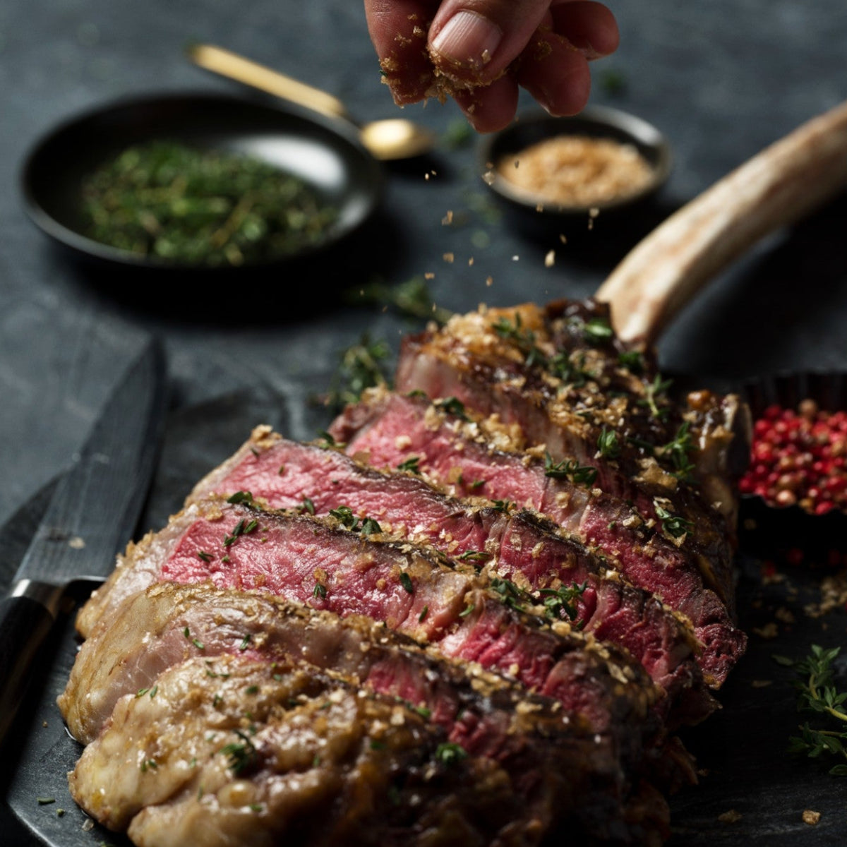 Cooked Wagyu Tomahawk 